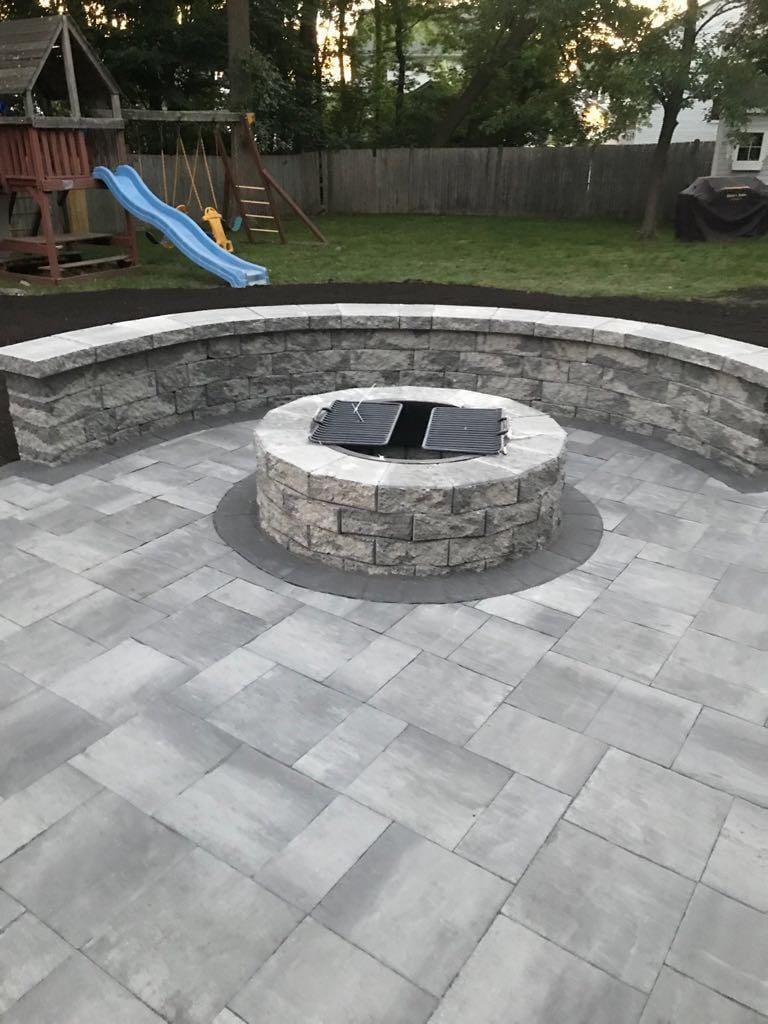 Stone Walkway — Milton, MA