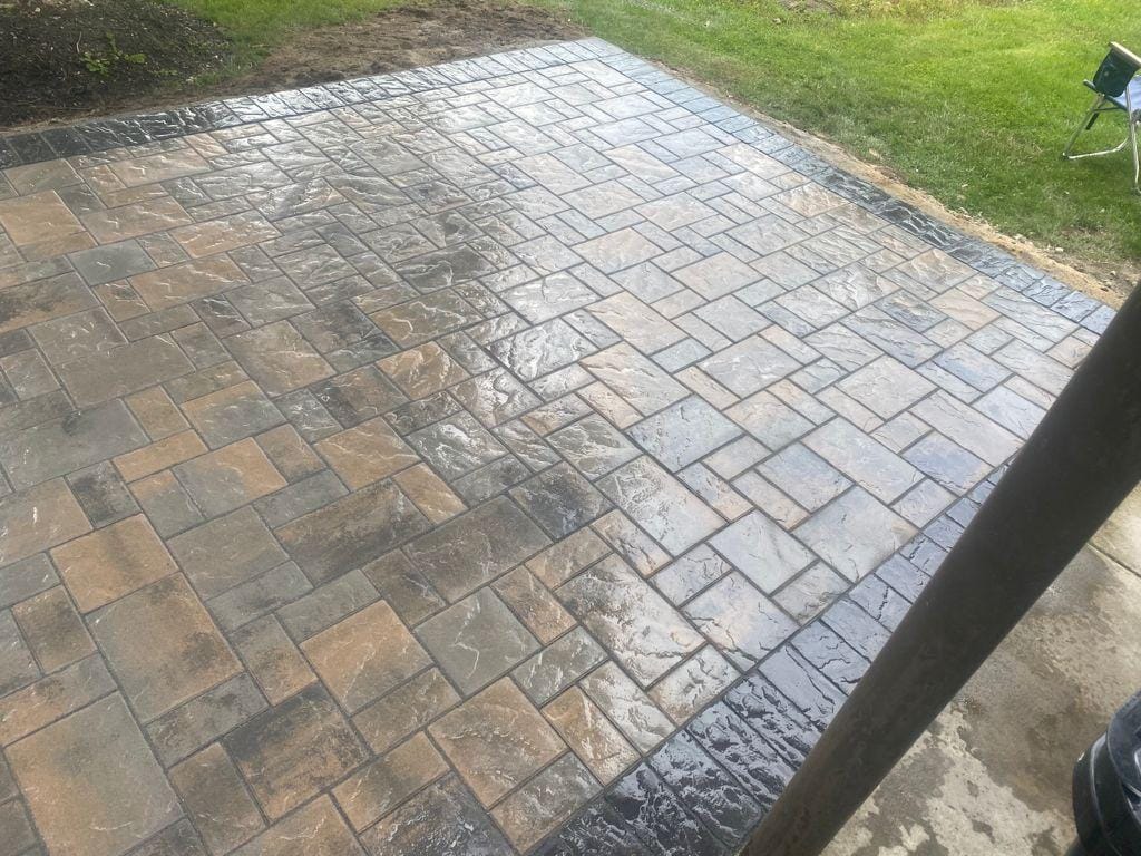 Hardscape project by Grow'N Mow