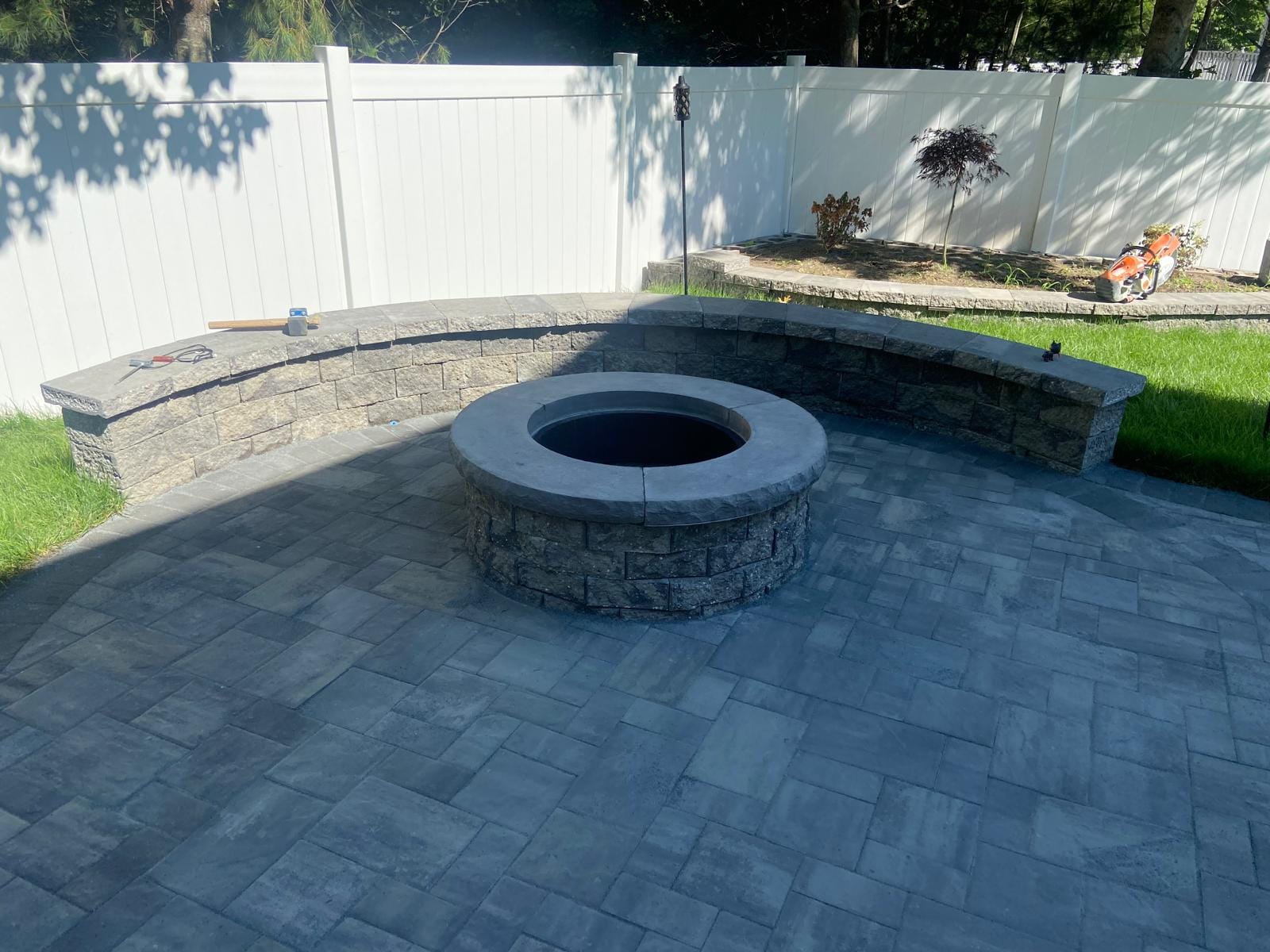 Hardscape project by Grow'N Mow