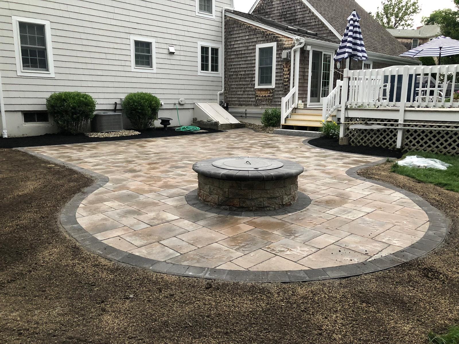 Hardscape project by Grow'N Mow